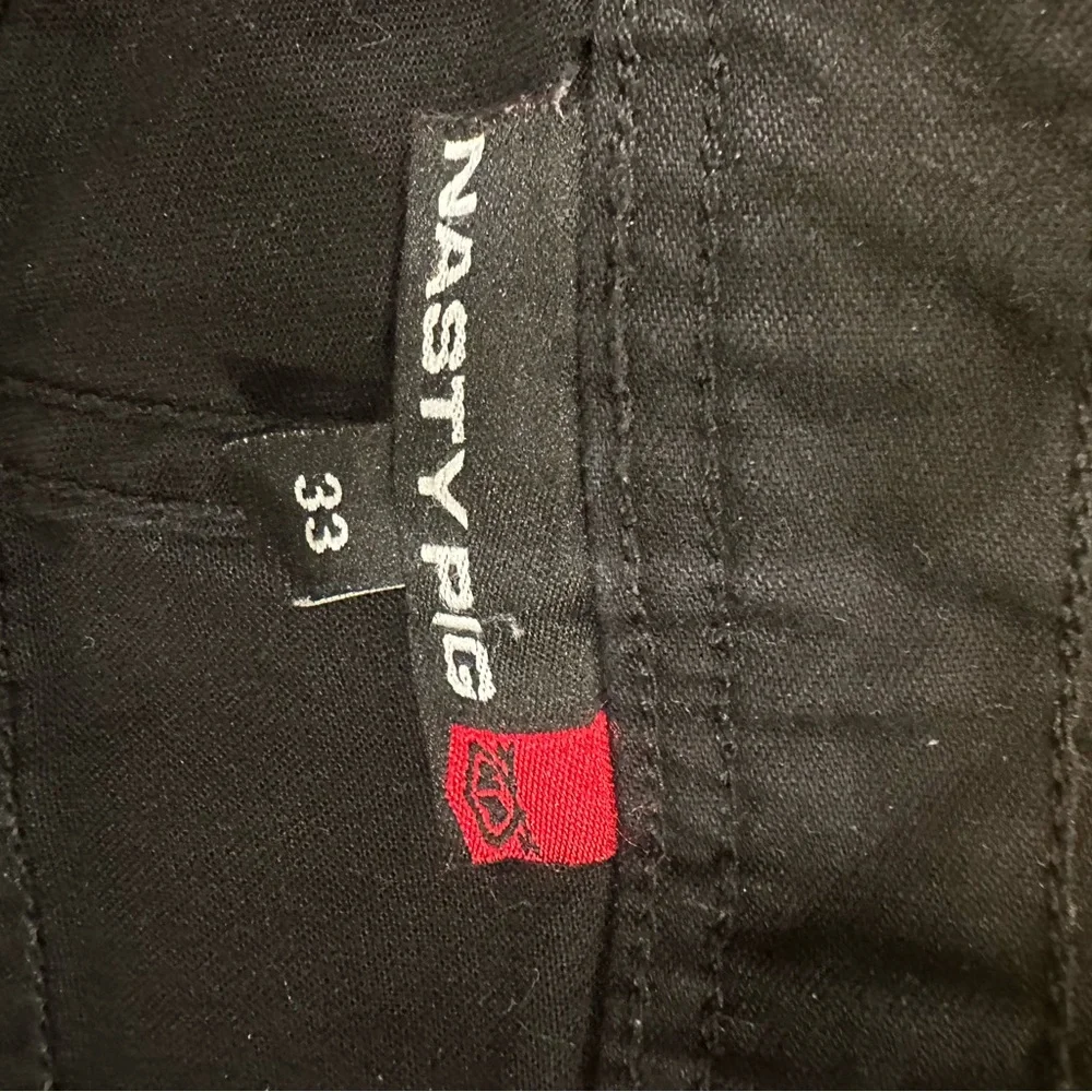 Nasty Pig Black Denim Shorts - Picture 3 of 5